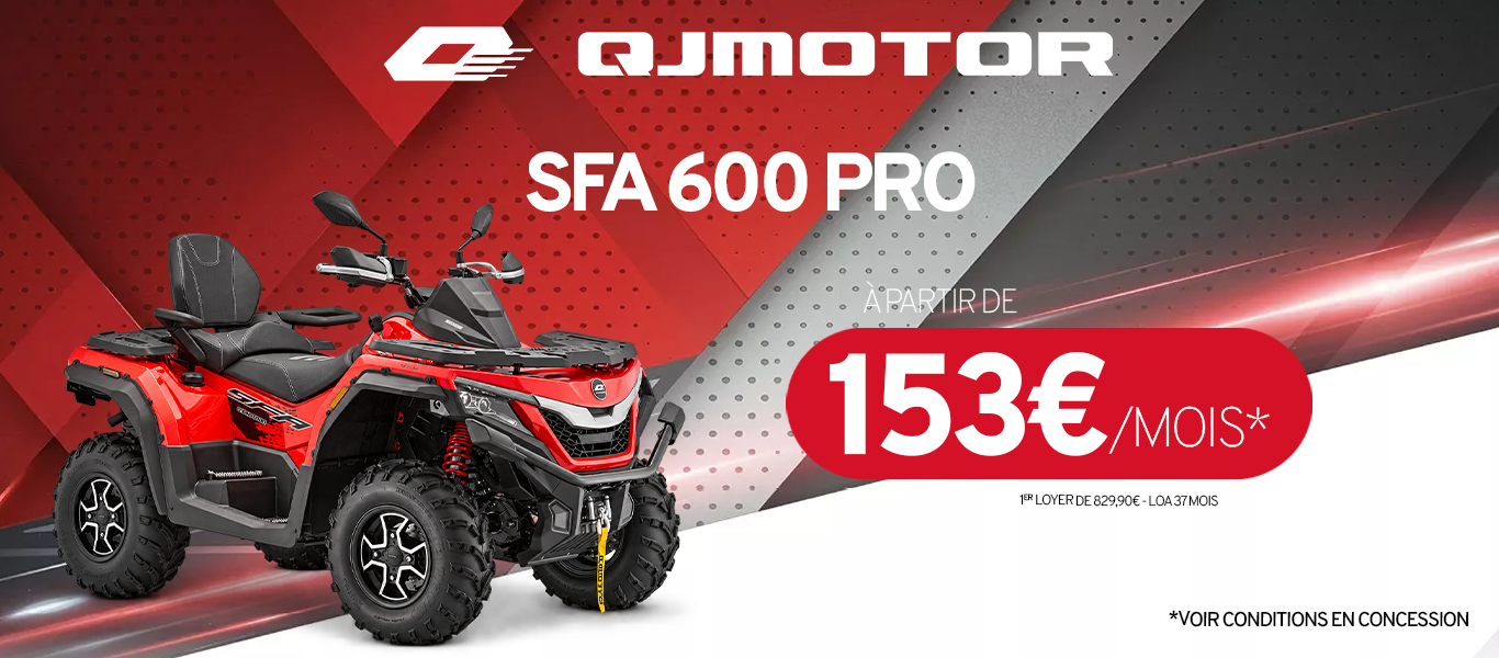 QJMOTOR SFA 600 PRO — à partir de 153 €/mois*